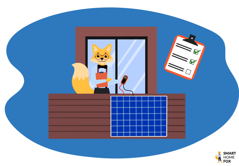 Der Smart-Home-Fox Experte hält eine Checkliste mit den besten Vorteilen für Solakon Balkonkraftwerke bereit